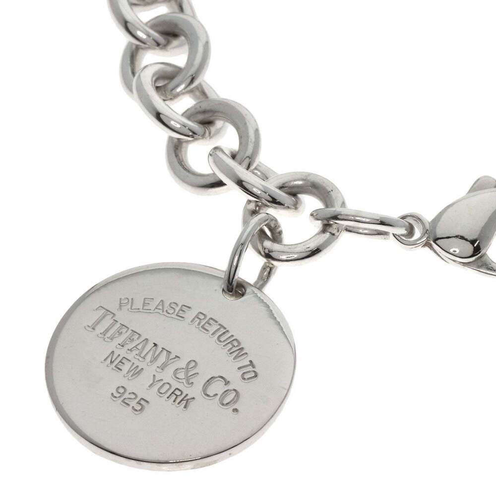 TIFFANY Authentic Silver Charm Bracelet - Picture 2 of 9